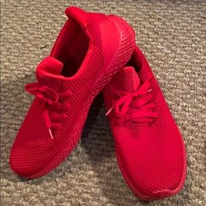 Mens Red CrossHatch Shoes